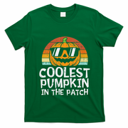 Funny Coolest Pumpkin In The Patch Halloween T-Shirt - Irish Green