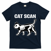 Funny Cat Scan Ct Scan Cat Xgiftray Pun Sarcastic Rad Tech Gift Meaningful Gift T-Shirt - Navy