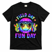 Field Day Fun Day Colorful Teacher Students T-Shirt - Black