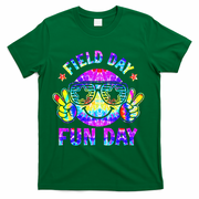 Field Day Fun Day Colorful Teacher Students T-Shirt - Green