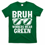 Field Day Team Spirit Bruh Winners Wear Green T-Shirt - Green