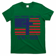 Faith Freedom 250 Years Anniversary T-Shirt - Green