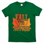 Fall For Autumn Nature Leaves T-Shirt - Green