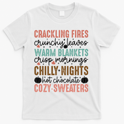 Funny Fall Autumn Season Quote T-Shirt - White