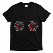 Funny Fourth Of July Fireworks T-Shirt - Black