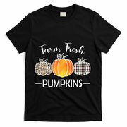 Farm Fresh Pumpkins T-Shirt - Black