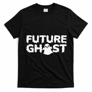 Future Ghost Funny Halloween Boo Spooky Trick Or Treat T-Shirt - Black