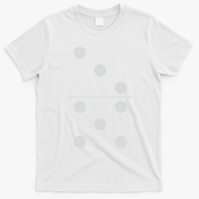 Funny Group Matching Halloween Costume Domino Dominoes 35 T-Shirt - White