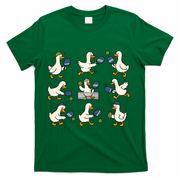 Funny Goose Pickleball Cute Gift T-Shirt - Green