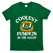 Funny Halloween Coolest Pumpkin In The Patch Cute Gift T-Shirt - Irish Green