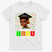 Future Hbcu Graduation Black Boy Grad Hbcu T-Shirt - White