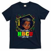 Future Hbcu Grad Black Girl Graduation Hbcu T-Shirt - Navy