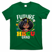 Future Hbcu Grad Afro Black History Month T-Shirt - Green