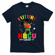 Future HBCU Grad Girl Graduation HBCU T-Shirt - Navy