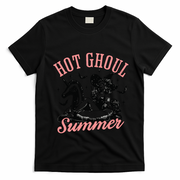 Funny Halloween Hot Ghoul Summer Summerween T-Shirt - Black