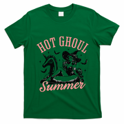Funny Halloween Hot Ghoul Summer Summerween T-Shirt - Irish Green