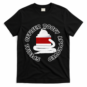 Funny Halloween Officer Doofy Costume Halloween Gift T-Shirt - Black