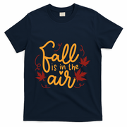 Fall Is In The Air Nature Cute T-Shirt - Navy