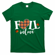 Fall In Love Cute Gift T-Shirt - Green