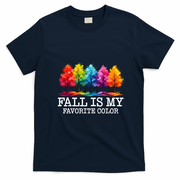 Fall Is My Favorite Color T-Shirt - Navy Blue