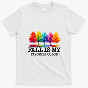 Fall Is My Favorite Color T-Shirt - White