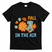 Fall In The Air Nature Cute T-Shirt - Black
