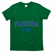 Florida Law Florida Bar Graduate Gift Lawyer College T-Shirt - Green