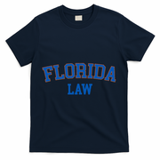 Florida Law Florida Bar Graduate Gift Lawyer College T-Shirt - Navy