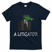 Funny Law School Graduation Gift Lawyer Attorney Tee T-Shirt - Navy