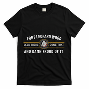 Fort Leonard Wood Missouri Basic Training Alumni Vintage T-Shirt - Black