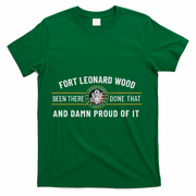Fort Leonard Wood Missouri Basic Training Alumni Vintage T-Shirt - Green