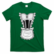 French Maid Costume Cool Halloween Housemaid Gift T-Shirt - Irish Green