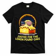 Funny Meme Justice For Lemon Pound Cake T-Shirt - Black