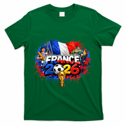 FRANCE North America Soccer Tournament 2026 T-Shirt - Green