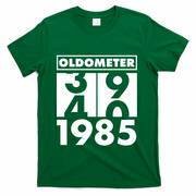Funny Oldometer Made In 1985 40th Birthday T-Shirt - Green