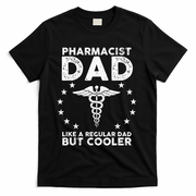 Funny Pharmacist Art For Dad School Pharmacy Technicians T-Shirt - Black