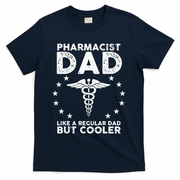 Funny Pharmacist Art For Dad School Pharmacy Technicians T-Shirt - Navy