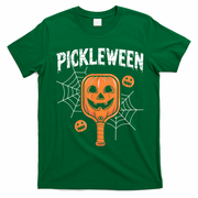 Funny Pickleween Halloween Pickleball Players Gift T-Shirt - Irish Green