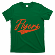 Flyers Retro Sports Fan Vintage T-Shirt - Green