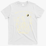 Feminist Skeleton Fun Burn Patriarchy Halloween Rights T-Shirt - White