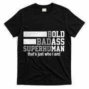 Funny Saying Gag Gift Birthday Husband Dad Fathers Day T-Shirt - Black