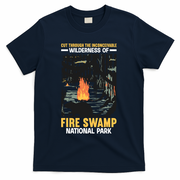 Fire Swamp National Park T-Shirt - Navy