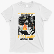 Fire Swamp National Park T-Shirt - White