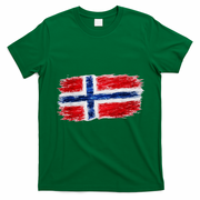 Football Soccer Norway Flag World Fan T-Shirt - Irish Green