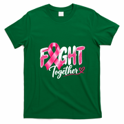 Fight Together Breast Cancer Awareness T-Shirt - Irish Green