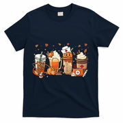 Fall Vibes And That Cna Nurse Life Nurse Fall Thanksgiving Meaningful Gift T-Shirt - Navy