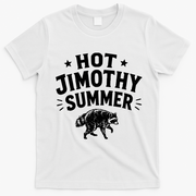 Funny Vintage Hot Jimothy Summer T-Shirt - White