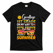 Goodbye 1st Grade Graduation To 2nd Grade Hello Summer Gift T-Shirt - Black