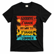 Goodbye 2nd Grade Hello Summer Last Day Of School Graduation T-Shirt - Black