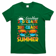 Goodbye 2nd Grade Graduation To 3rd Grade Hello Summer T-Shirt - Green